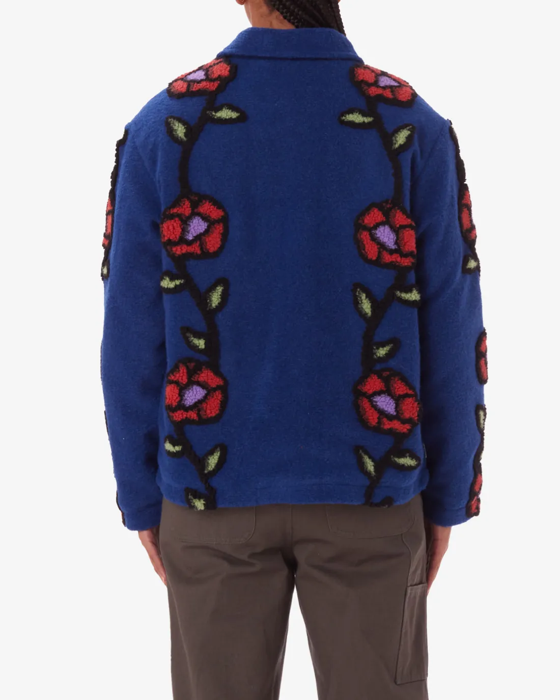 fields_jacquard_sherpa_jacket_2.webp FIELDS JACQUARD SHERPA JACKET*OBEY Clothing Fashion