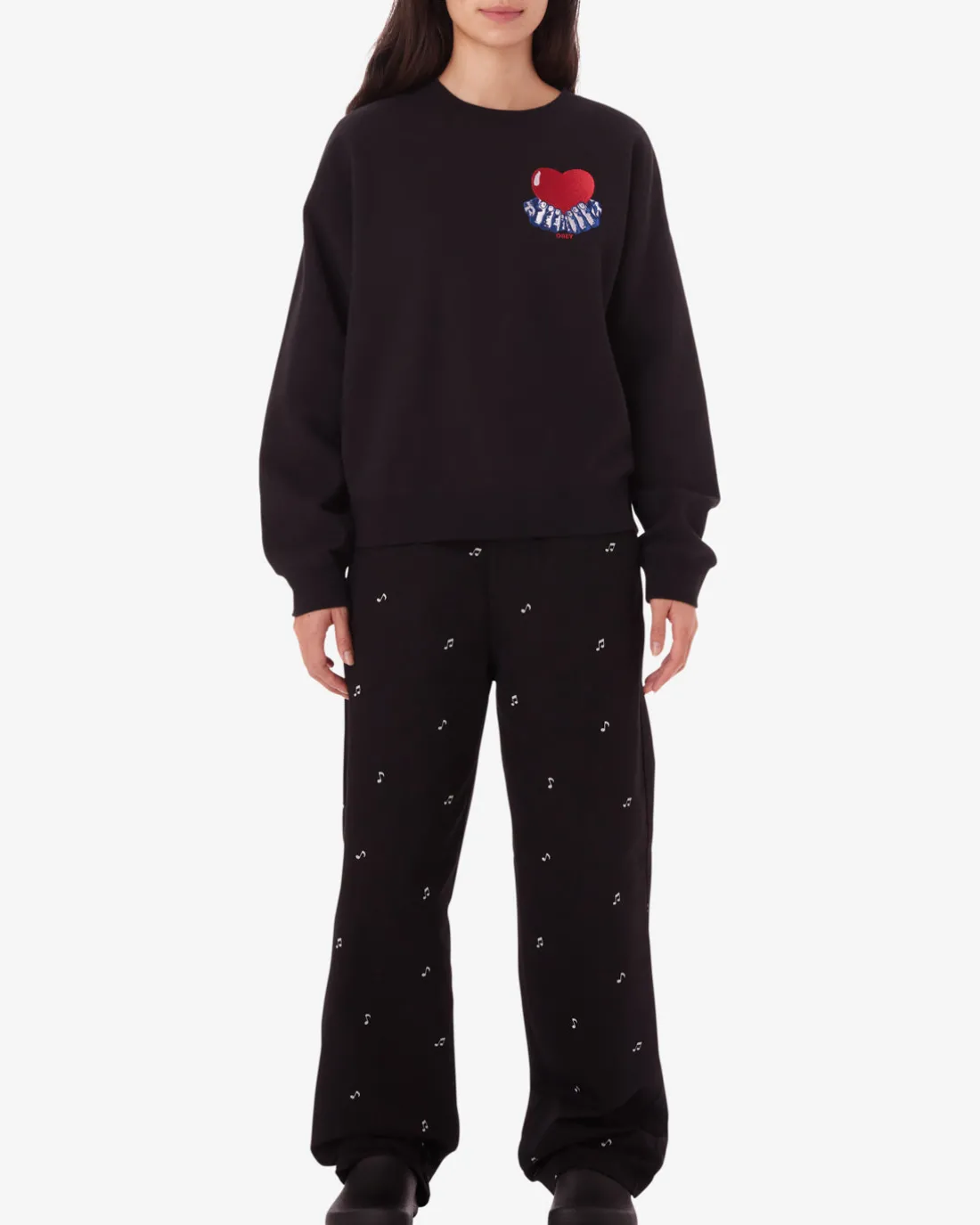 heart_crewneck_3.webp HEART CREWNECK*OBEY Clothing Outlet