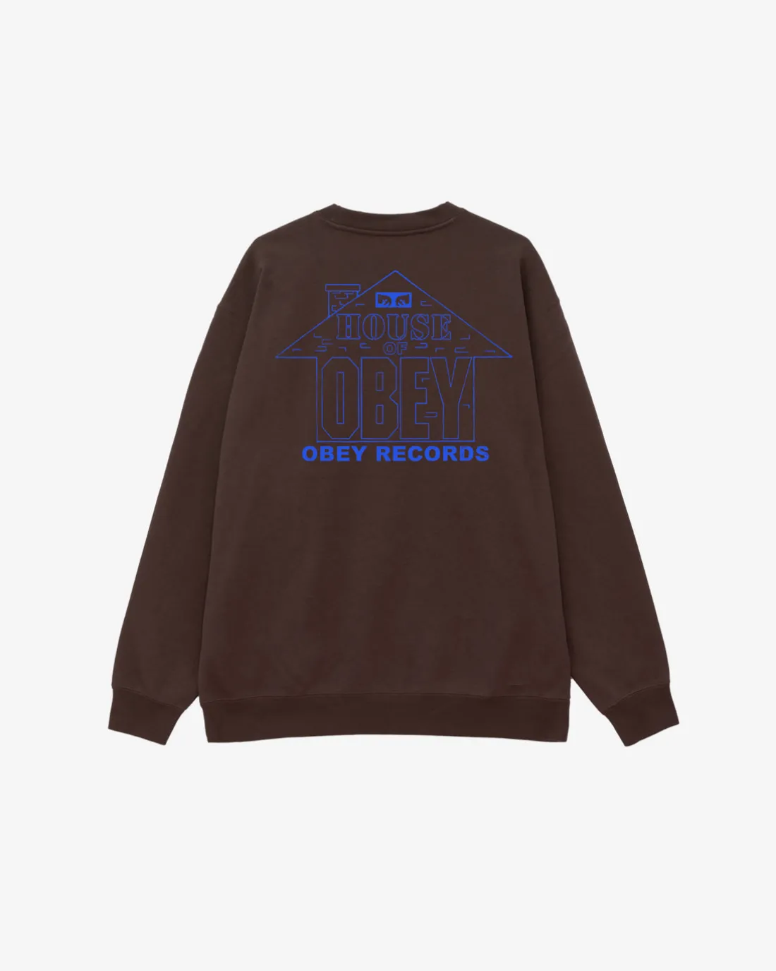 house_of_obey_records_premium_crewneck_2.webp HOUSE OF OBEY RECORDS PREMIUM CREWNECK*OBEY Clothing Best Sale