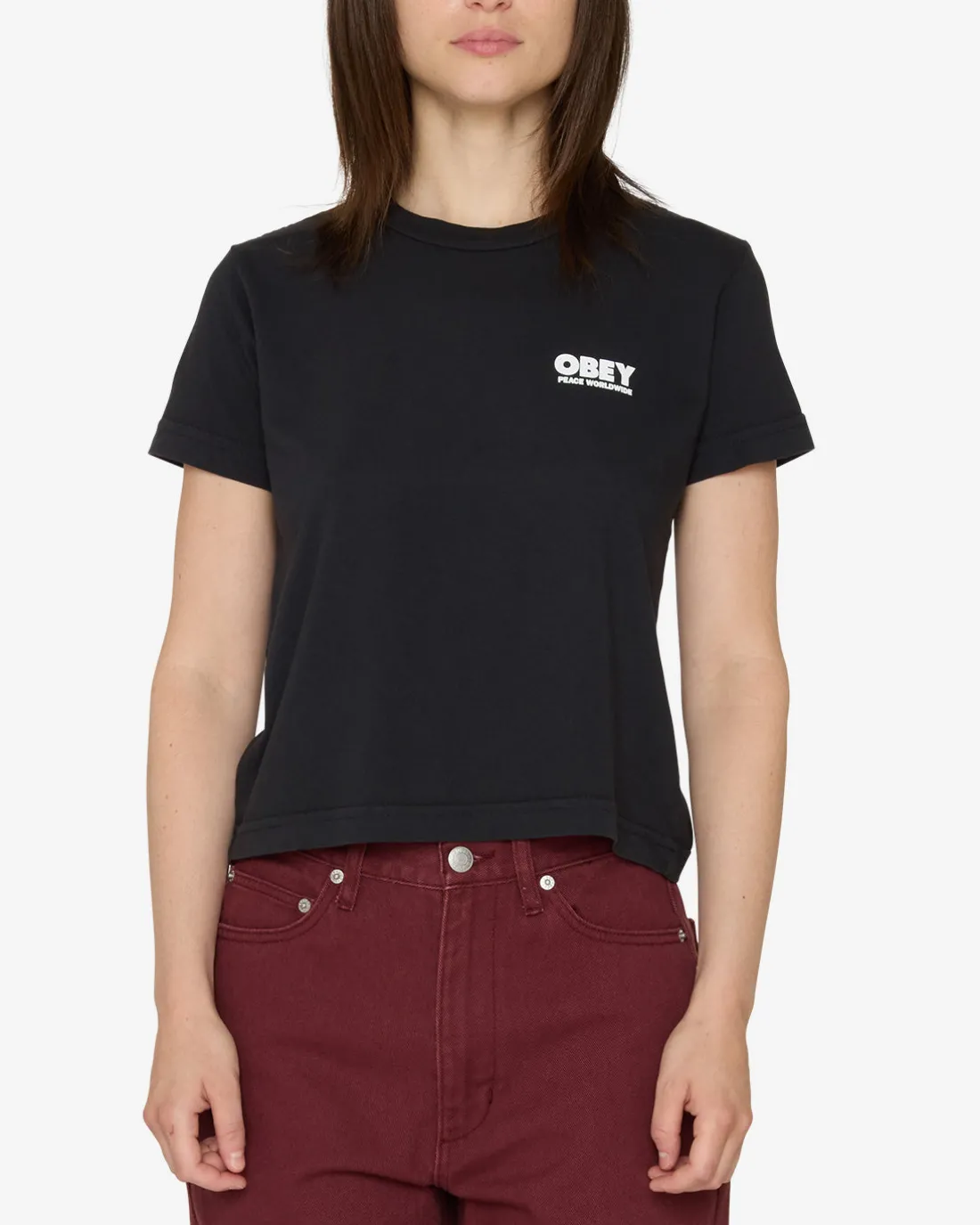 peace_worldwide_kaylin_tshirt_3.webp PEACE WORLDWIDE KAYLIN T-SHIRT*OBEY Clothing New