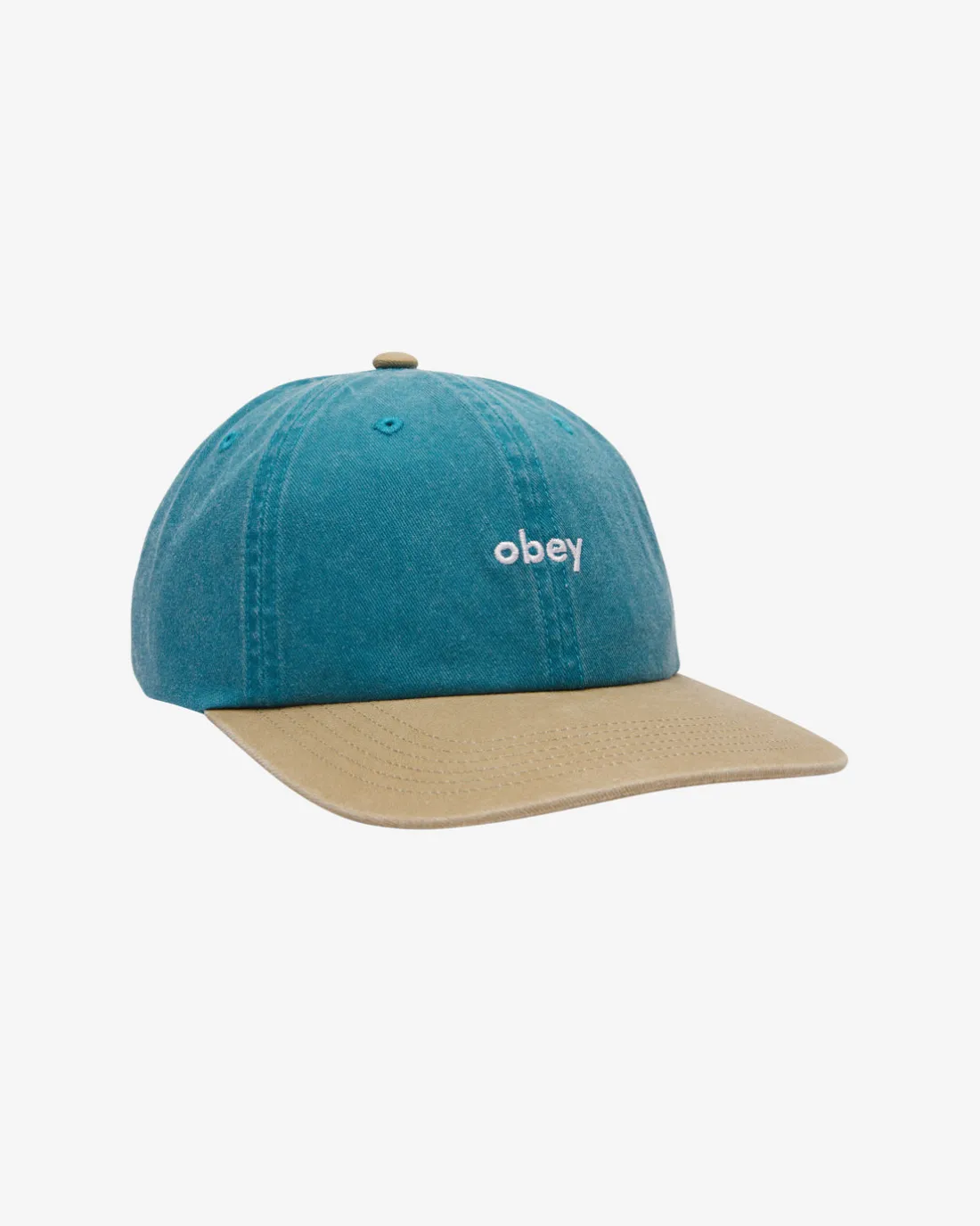 pigment_tone_lowercase__panel_2.webp PIGMENT 2-TONE LOWERCASE 6 PANEL*OBEY Clothing Cheap