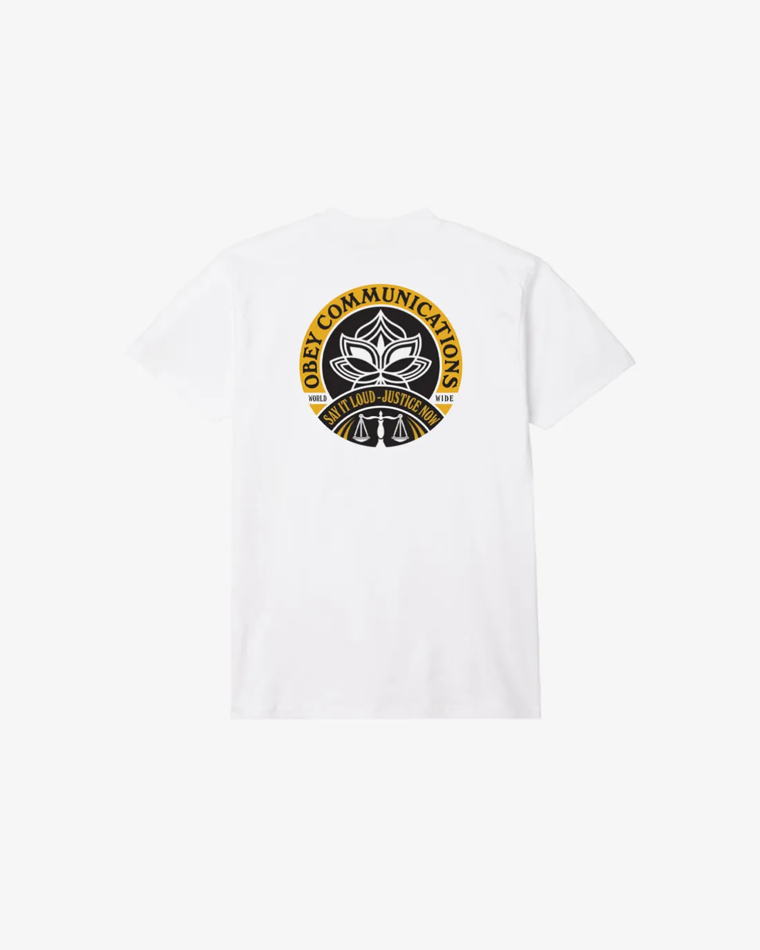 say_it_loud_lotus_classic_tshirt_4.webp SAY IT LOUD LOTUS CLASSIC T-SHIRT*OBEY Clothing Cheap
