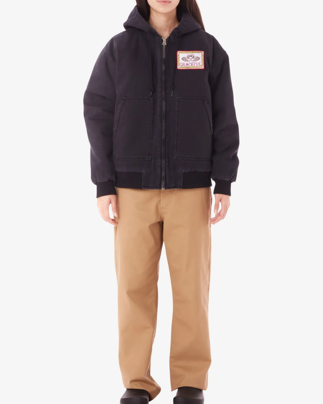 swans_pullover_work_jacket_4.webp SWANS PULLOVER WORK JACKET*OBEY Clothing Clearance