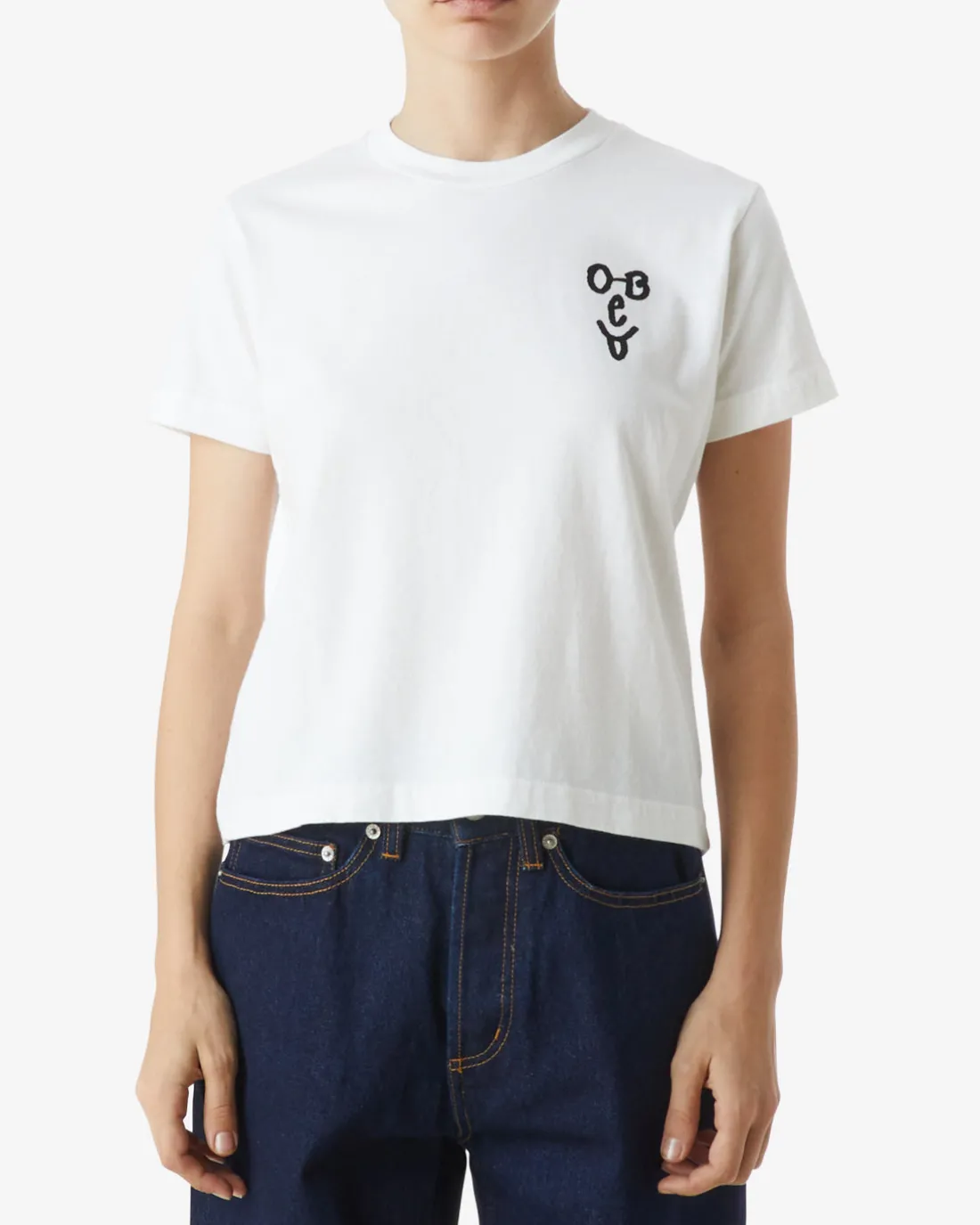 TYPE FACE KAYLIN T-SHIRT*OBEY Clothing New